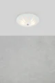 Plafon PETAL E27 White, Chrome 108899 Markslojd