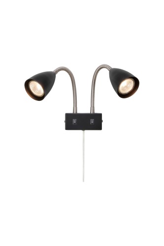 Kinkiet ścienny CIRO GU10 Black, Steel 108901 Markslojd