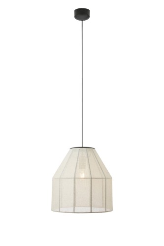Lampa wisząca AIKO E27 Beige, Black 108956 Markslojd