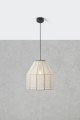 Lampa wisząca AIKO E27 Beige, Black 108956 Markslojd
