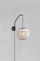 Kinkiet ścienny ASUKA E27 Beige, Black 108957 Markslojd