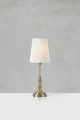 Lampa stołowa NOBLE E27 Offwhite, Antique Brass 108970 Markslojd