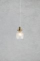 Lampa wisząca BELLIS E14 Clear, Antique Brass 109010 Markslojd