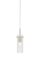 Lampa wisząca TIBIA E14 Clear, Satin Nickel 109013 Markslojd
