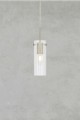 Lampa wisząca TIBIA E14 Clear, Satin Nickel 109013 Markslojd