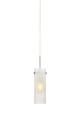 Lampa wisząca TIBIA E14 Frosted, Satin Nickel 109014 Markslojd