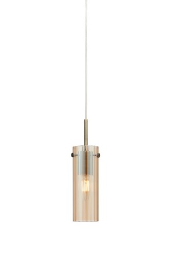 Lampa wisząca TIBIA E14 Amber, Antique Brass 109015 Markslojd