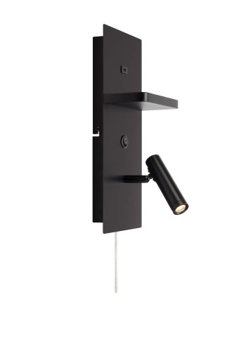 Kinkiet ścienny CARICA Black LED 3000K 125Lm 109018 Markslojd