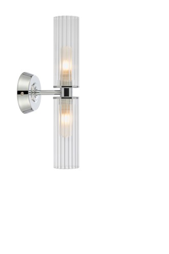 Kinkiet ścienny RIMINI G9 Clear, Chrome 109027 Markslojd