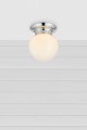 Lampa sufitowa RONDA E27 White, Chrome 109029 Markslojd