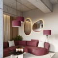 Lampa podłogowa NEVIA burgund SL.1856 Sollux