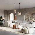 Lampa podłogowa MULA 45 beżowa SL.1863 Sollux