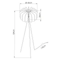 Lampa podłogowa MULA 45 żółta SL.1864 Sollux