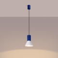 Lampa wisząca ESTRIA 1 biała/ultramaryna SL.1874 Sollux