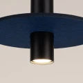 Lampa wisząca PELTA 1 czarna/granatowa SL.1884 Sollux