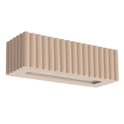 Kinkiet ceramiczny RIGATA taupe SL.1887 Sollux