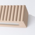 Kinkiet ceramiczny RIGATA taupe SL.1887 Sollux