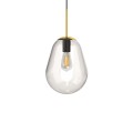 Lampa wisząca Pear S ze szklanym kloszem w kształcie gruszki Nowodvorski Lighting