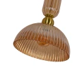 Piega 1 wisząca duża Bursztynowa LP-939/1P amber Light Prestige
