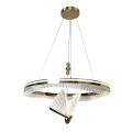 Lampa wisząca Marissa Cristal złota LED CCT LP-2515/1P Cristal GD Light Prestige