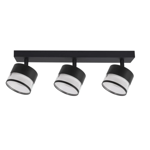 Spot Kendal 3 transparetny / czarny GX53 LP-6331/3WS TR/BK Light Prestige