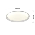 Plafon Trego 40 cm biały LED CCT LP-9465/1C-40 WH Light Prestige
