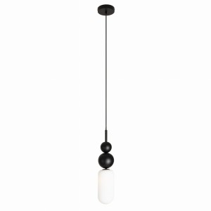 Lampa wisząca Nova czarny P0641 Maxlight