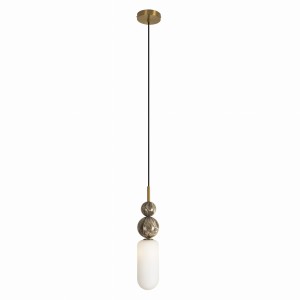 Lampa wisząca Nova naturalny P0642 Maxlight