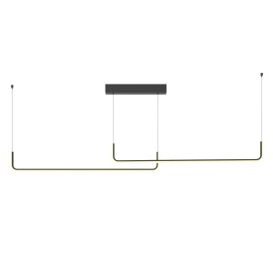 Lampa wisząca URUS metaliczny P0645 Maxlight