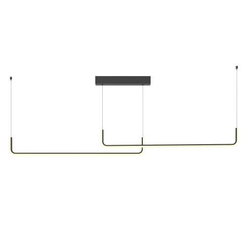 Lampa wisząca URUS metaliczny P0645 Maxlight