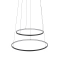 Lampy wiszące CIRCOLO POWER LED 67W Czarny 11647 Nowodvorski