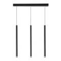 Lampa wisząca listwa 3x czarna rurka tuba 50cm regulowana wysokość