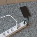 Listwa ochronna z wyłącznikiem 5 gniazd 16A  2 x USB biała 1.5 m