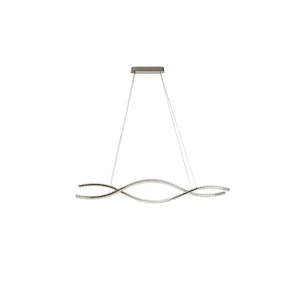 Lampa wisząca SPARK WAVES PENDANT 150 CCT DIMM CH + REMOTE CONTROL AZ6564 AZzardo