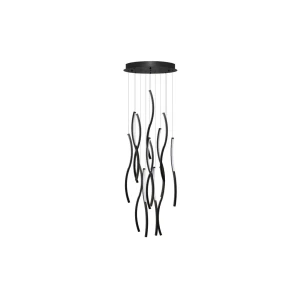Lampa wisząca FLOW 13 PENDANT 3-STEP DIMM BK AZ6817 AZzardo