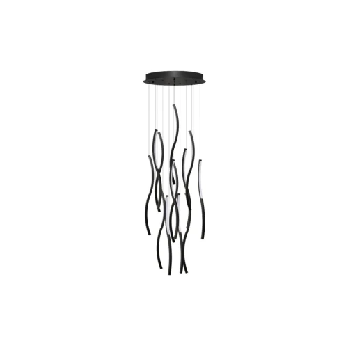 Lampa wisząca FLOW 13 PENDANT 3-STEP DIMM BK AZ6817 AZzardo