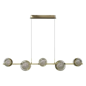 Lampa wisząca EUFORIA PENDANT LINE 5 3-STEP DIMM GO AZ6737 AZzardo