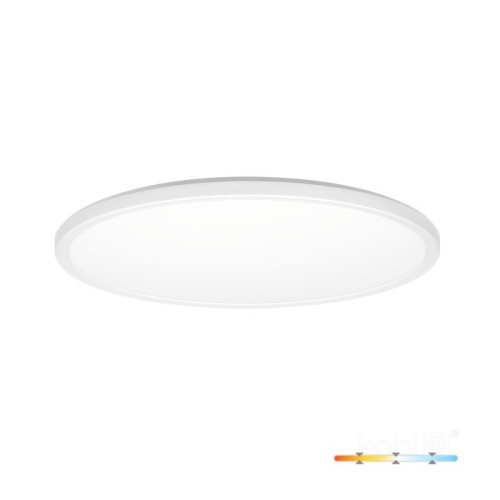 Plafon lampa sufitowa NIVERA okrągła biała LED 24W 3CCT IP54 Kobi