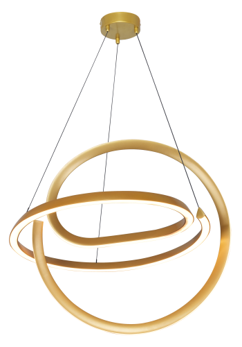 P241249401E VELENNE LAMPA WISZĄCA ZŁOTA/GOLD Zuma Line