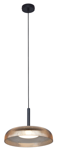 P230757601 SOLVIA LAMPA WISZĄCA CZARNA/BLACK Zuma Line