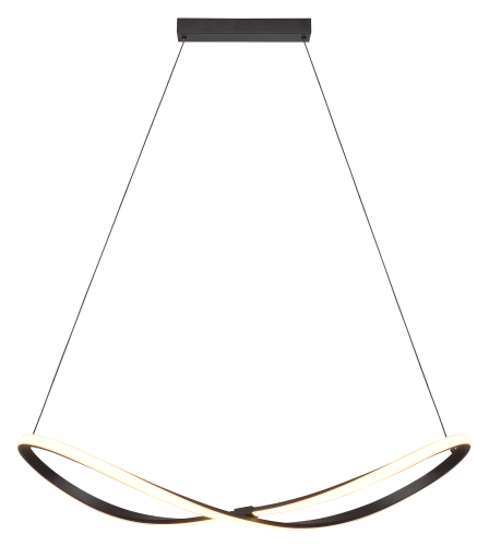 P241060001 ROSENTRA LAMPA WISZĄCA CZARNA/BLACK Zuma Line