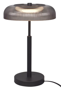T230757601 SOLVIA LAMPA STOŁOWA CZARNA+SZARA/BLACK+GREY Zuma Line