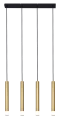 P241125804GD VELIC LAMPA WISZĄCA ZŁOTA+CZARNA/GOLD+BLACK Zuma Line