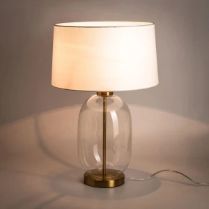 T4108-WH+CL VAZE LAMPA STOŁOWA Zuma Line