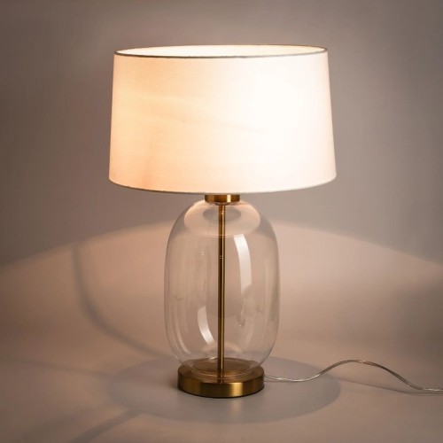 T4108-WH+CL VAZE LAMPA STOŁOWA Zuma Line