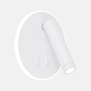 W4107-WH CIRCA KINKIET BIAŁY/WHITE Zuma Line