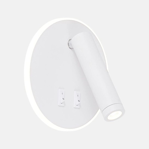 W4107-WH CIRCA KINKIET BIAŁY/WHITE Zuma Line