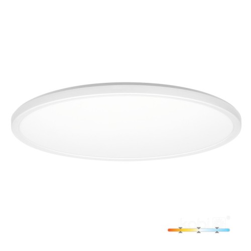 Plafon lampa sufitowa NIVERA okrągła biała LED 32W 3CCT IP54 Kobi
