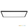 Plafon lampa sufitowa NIVERA prostokątna czarna LED 32W 3CCT  IP54 Kobi