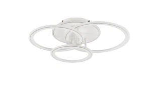 MS238130-WH LUNAR LAMPA SUFITOWA BIAŁA-CHROM/WHITE-CHROME Zuma Line
